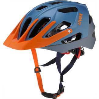 Uvex quatro Fahrradhelm blue-silver orange