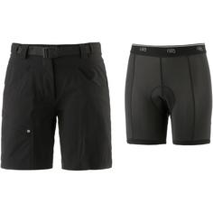 Gonso Mira Fahrradshorts Damen Schwarz