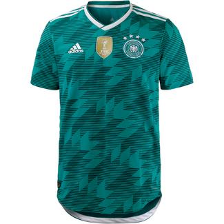 adidas DFB WM 2018 Ausw&auml;rts Authentic Fu&szlig;balltrikot Herren eqtgreen/white/realteal