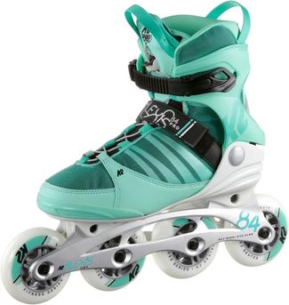 K2 Alexis 84 Pro Fitness Skates Damen t&uuml;rkis-schwarz-grau