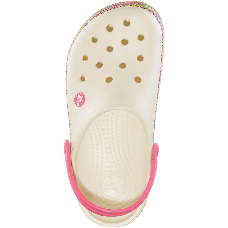 Crocs Crocs Crocband Gallery Badelatschen Damen - oyster - 0 | SportScheck