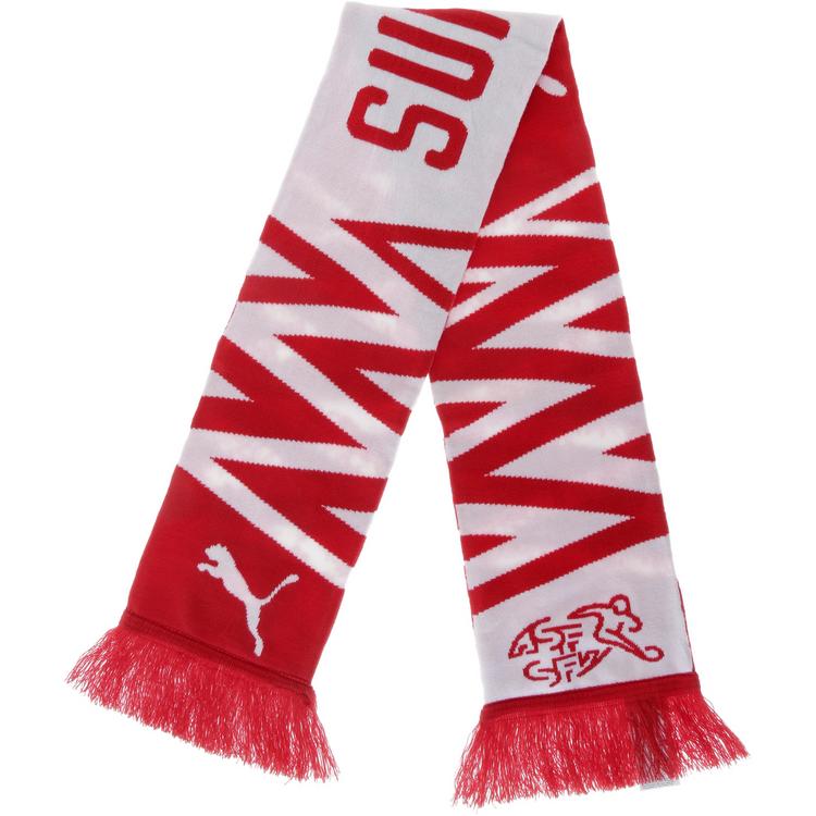PUMA PUMA Schweiz 2018 Fanschal - puma red-puma white - 0 | SportScheck