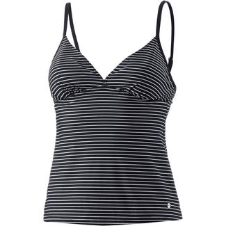 Marc O'Polo Bikini Oberteil Damen blau-wei&szlig;