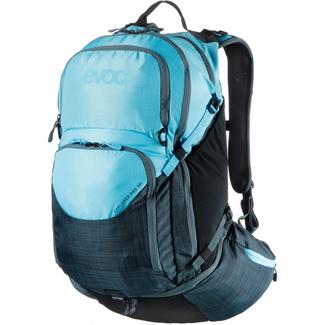 EVOC Explorer Pro 30l Fahrradrucksack heather slate-heather neon blue