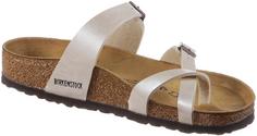 Rückansicht von Birkenstock MAYARI Sandalen Damen graceful pearl white