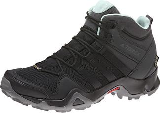 adidas AX2R MID GTX Wanderschuhe Damen core black-core black-ash green