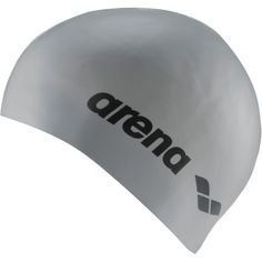 Arena Classic Silicone Badekappe silber