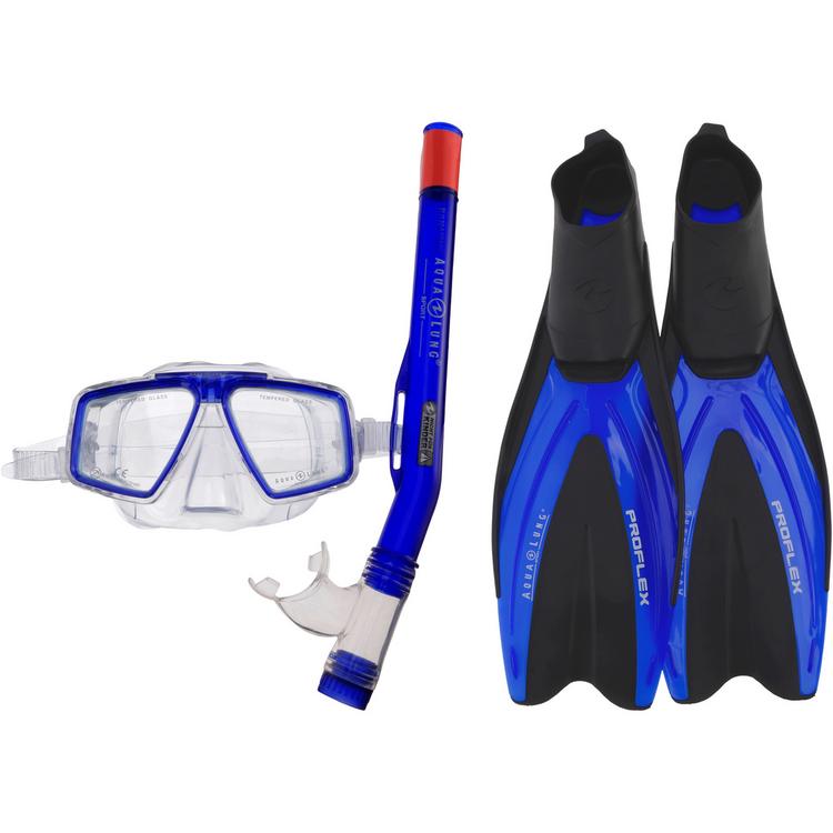 AQUA LUNG AQUA LUNG Set Proflex II ABC-Komplettset - blau - 0 | SportScheck