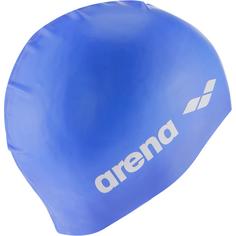 Rückansicht von Arena Classic Silicone Badekappe Kinder blau