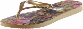 Havaianas SLIM TROPICAL Zehentrenner Damen ivory