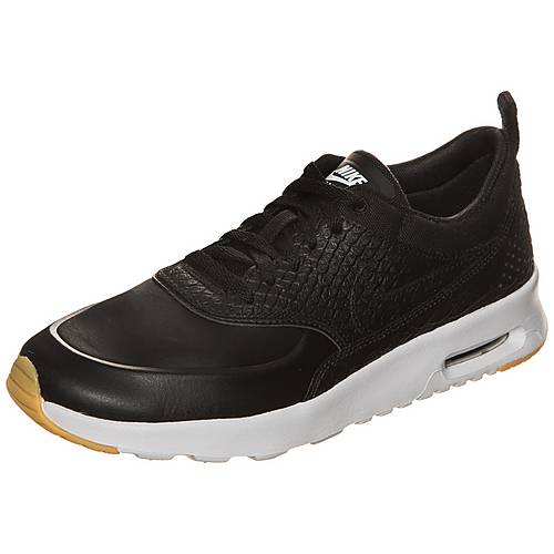 Nike Air Max Thea Premium Sneaker Damen schwarz weiß im Nike Air Max Thea Sneaker SCHUHE Damen schwarz 37 5 günstig