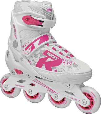 ROCES Jokey 2.0 Fitness Skates Kinder white-pink