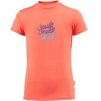 O'NEILL PREMIUM SKINS S/S SUN SHIRT Neoprenshirt Kinder CORAL PUNCH