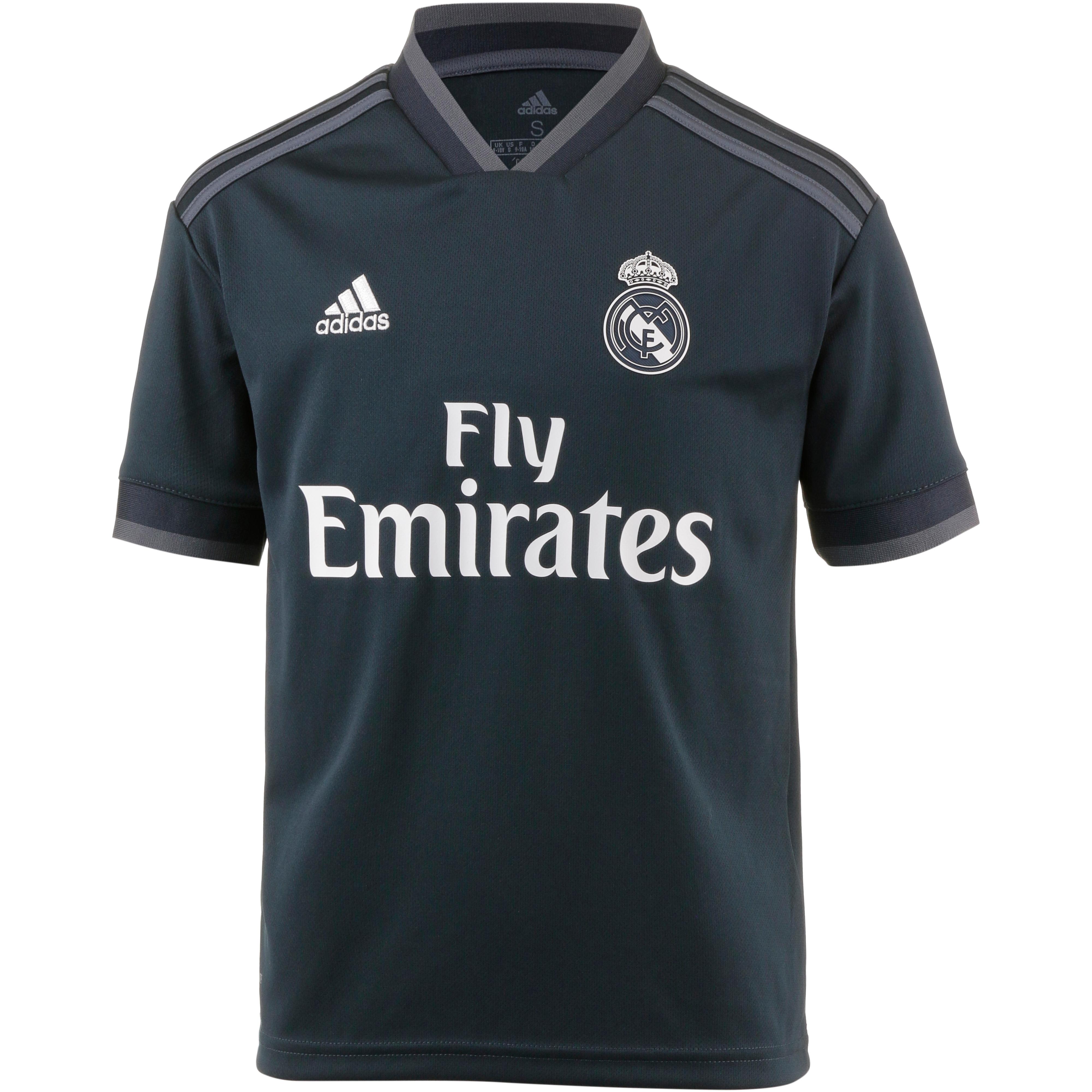 Image of adidas Real Madrid 18/19 Auswärts Trikot Kinder