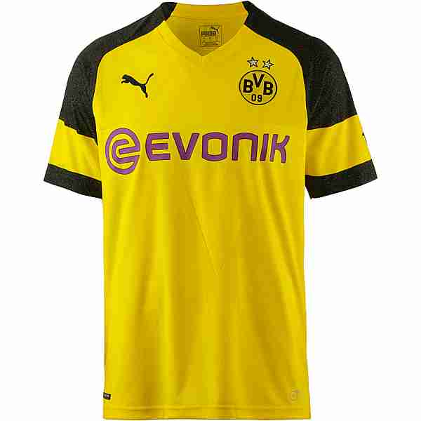 PUMA Borussia Dortmund 18/19 Heim Fußballtrikot Herren cyber yellow