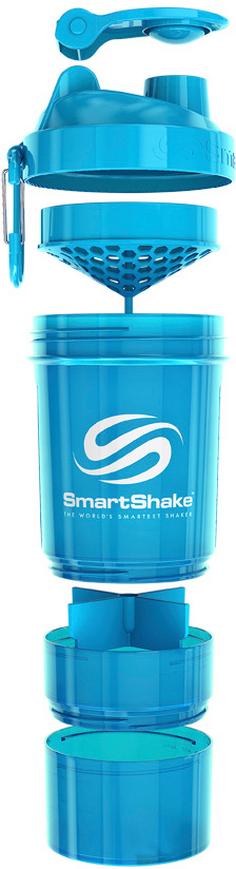 Rückansicht von SmartShake Shaker neon blue