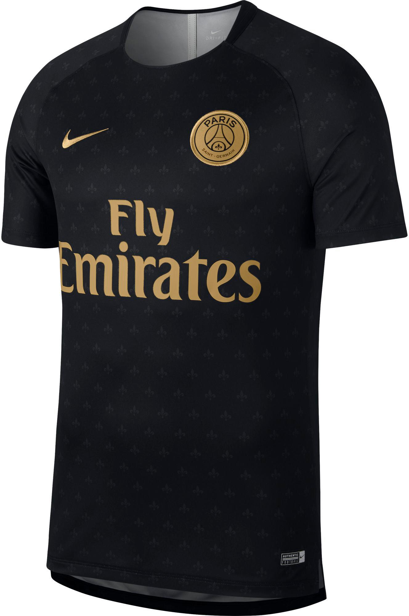 psg black and gold jersey