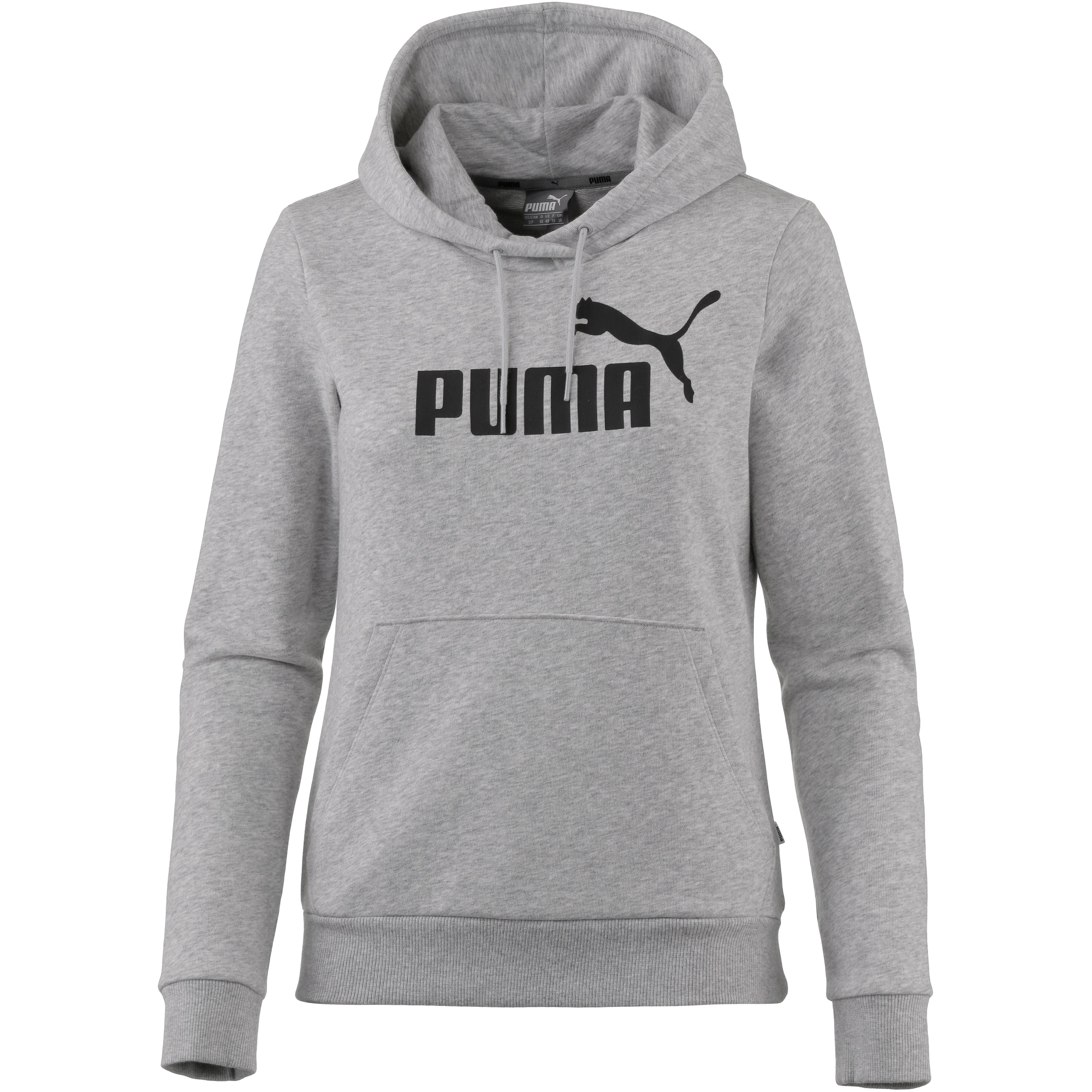 puma essential logo hoodie