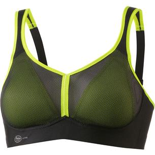 ANITA Air Control Delta Pad Sport-BH Damen schwarz-neon