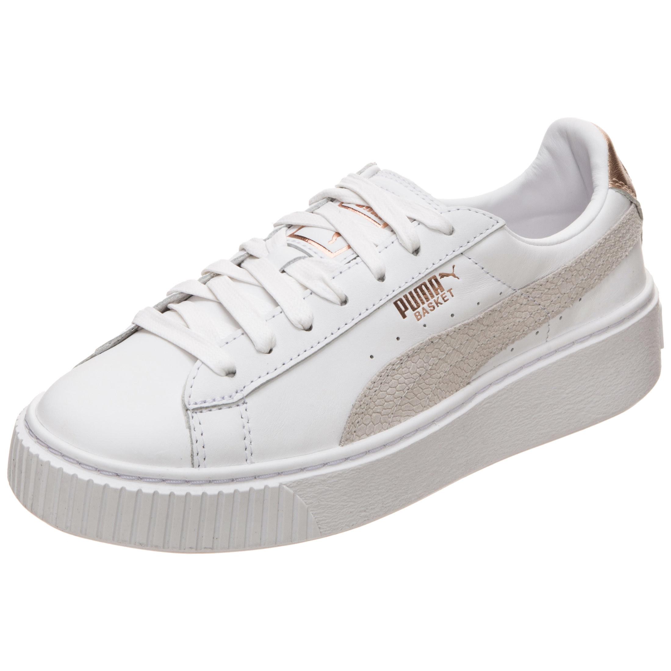 PUMA Basket Platform Euphoria RG Sneaker Damen weiß / rosé gold im Online Shop von SportScheck kaufen PUMA Basket Platform Euphoria RG Sneaker Damen weiß / rosé gold im Online Shop von SportScheck kaufen