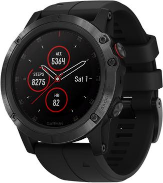 Garmin Fenix 5X Plus Saphire Sportuhr schwarz