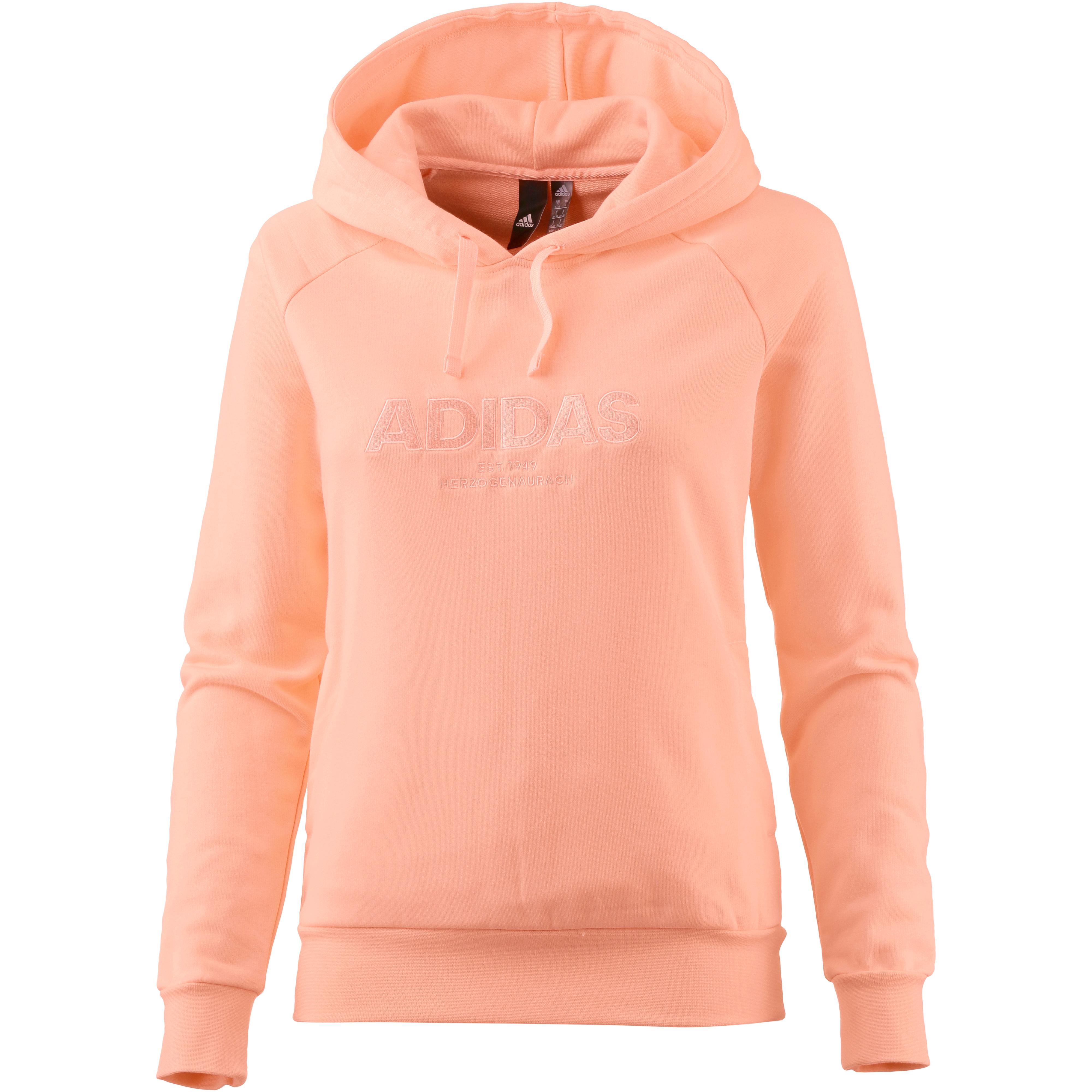 coral adidas hoodie