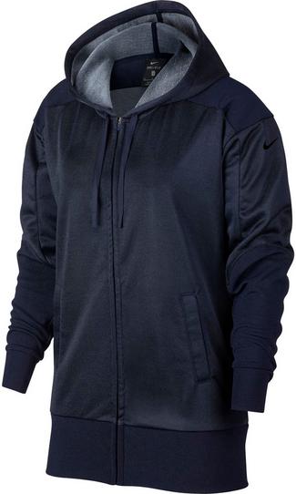 Nike Dry Hoodie Damen obsidian/black