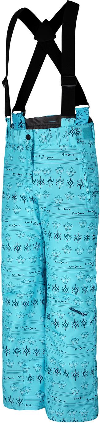 Ziener Skihose Kinder nordic print