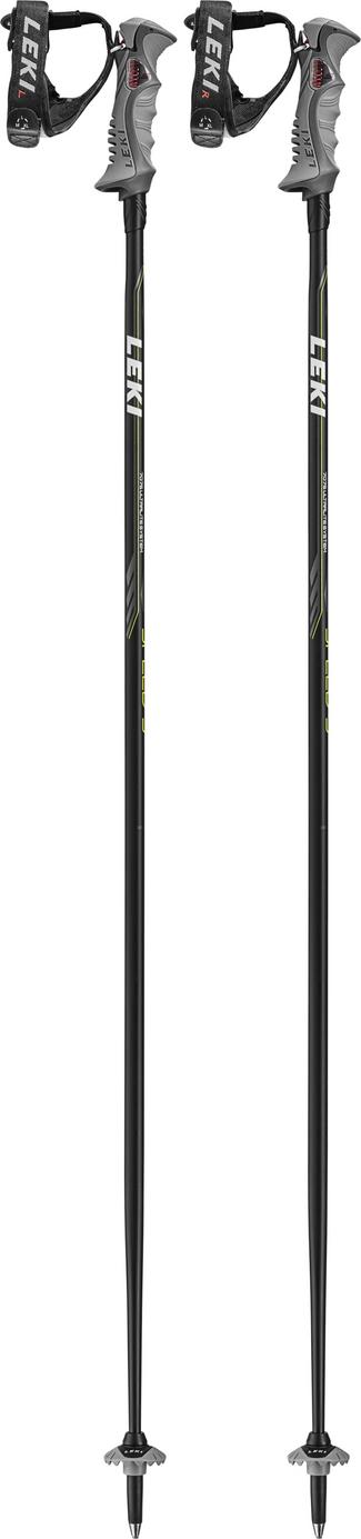 LEKI Speed S Alpinskistock schwarz/grau-wei&szlig;-gr&uuml;n