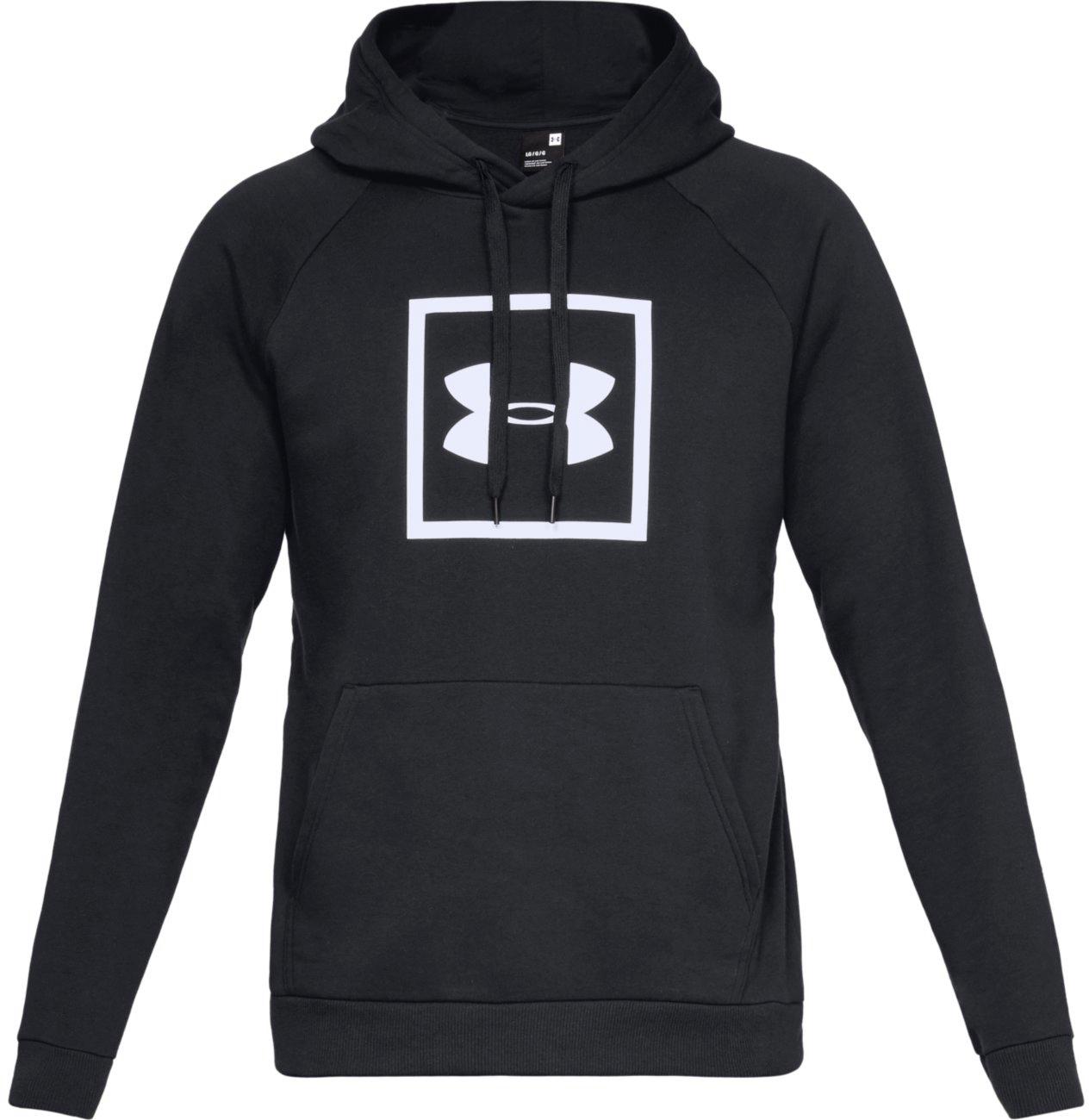 under armour black and white hoodie