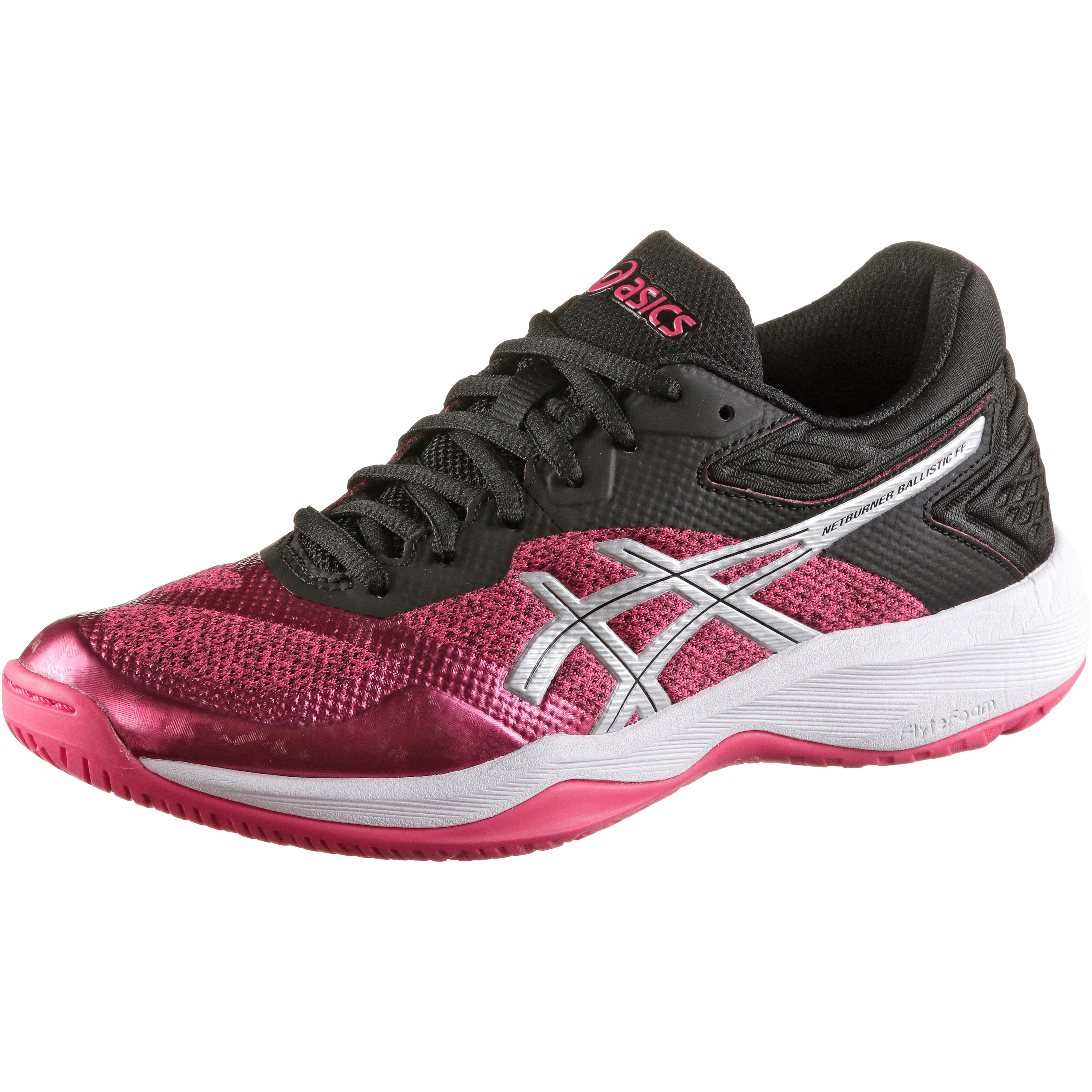 asics netburner ballistic pink