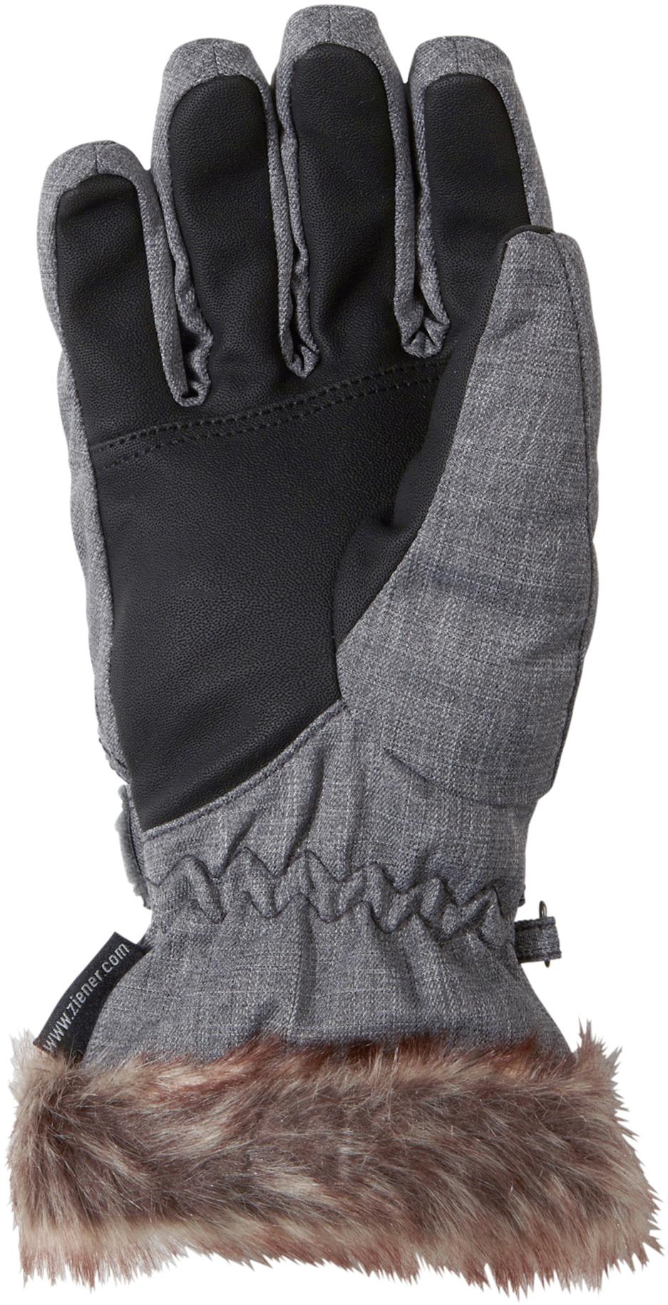 Ziener Kim Lady Skihandschuhe Damen grey melange im Online Shop von  SportScheck kaufen | Handschuhe
