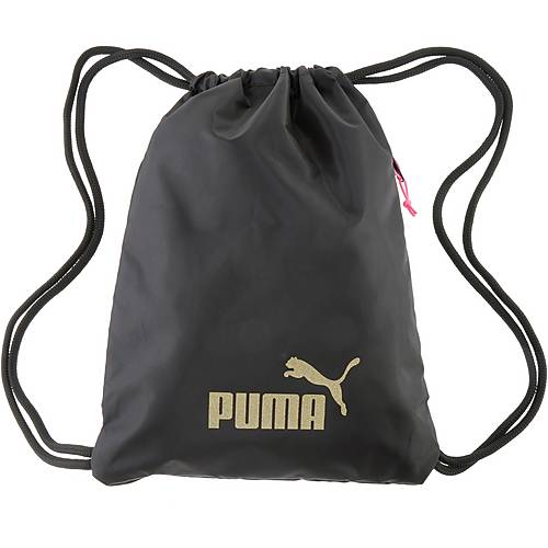 PUMA Rucksack Daypack Damen Puma Black Gold im Online Shop PUMA Rucksack Daypack Damen Puma Black Gold im Online Shop