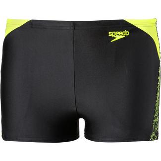 SPEEDO Kastenbadehose Kinder black lime punch