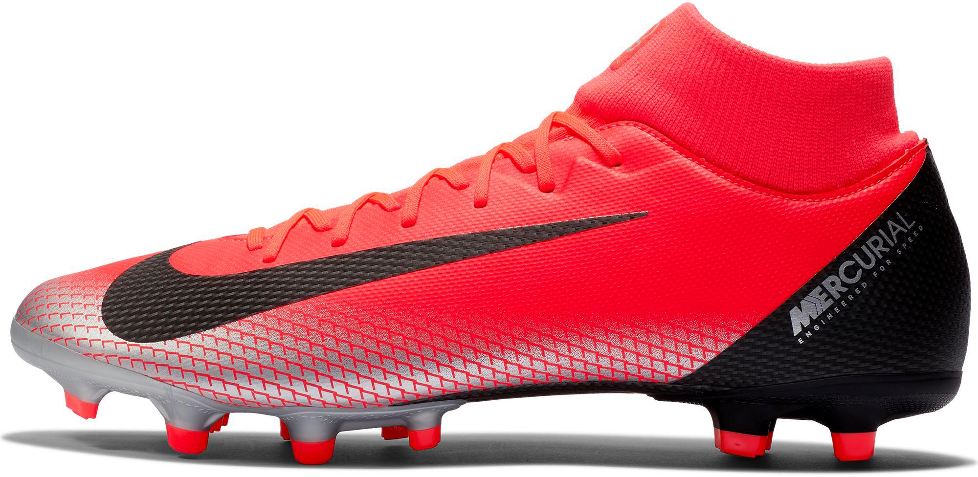 2019 NIke Mercurial Superfly VI Elite FG Thunder Gray Black.