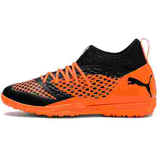 PUMA FUTURE 2.3 NETFIT TT FuÃballschuhe puma black-shocking orange im Online Shop von