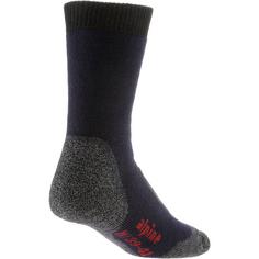 Rückansicht von Rohner alpine trekking Wandersocken marine