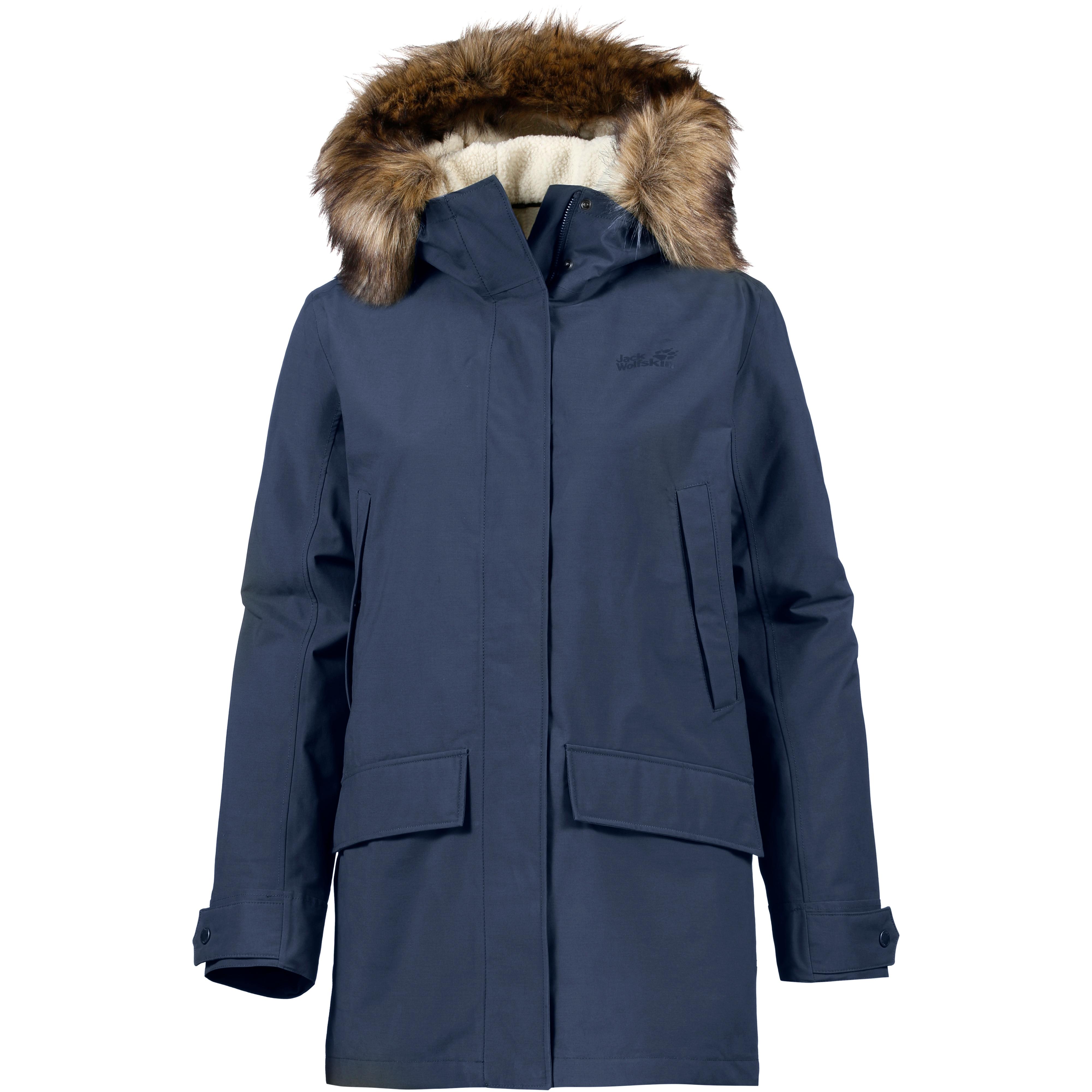 Jack Wolfskin Helsinki Parka Damen midnight blue im Online Shop von SportScheck kaufen