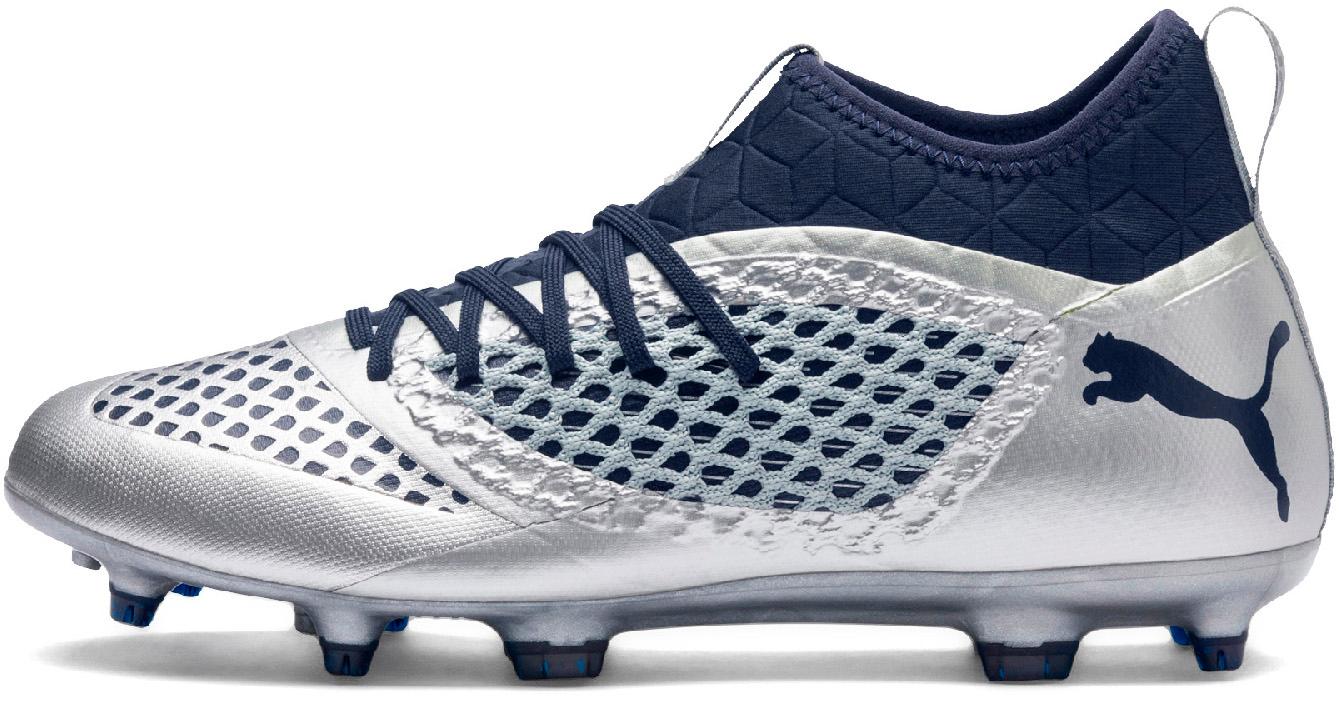 PUMA FUTURE 2.3 NETFIT FG/AG Fußballschuhe puma silver-peacoat im Online  Shop von SportScheck kaufen