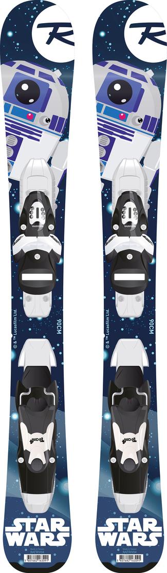 Rossignol STAR WARS (Baby) / TEAM 4 All-Mountain Ski Kinder blau/wei&szlig;