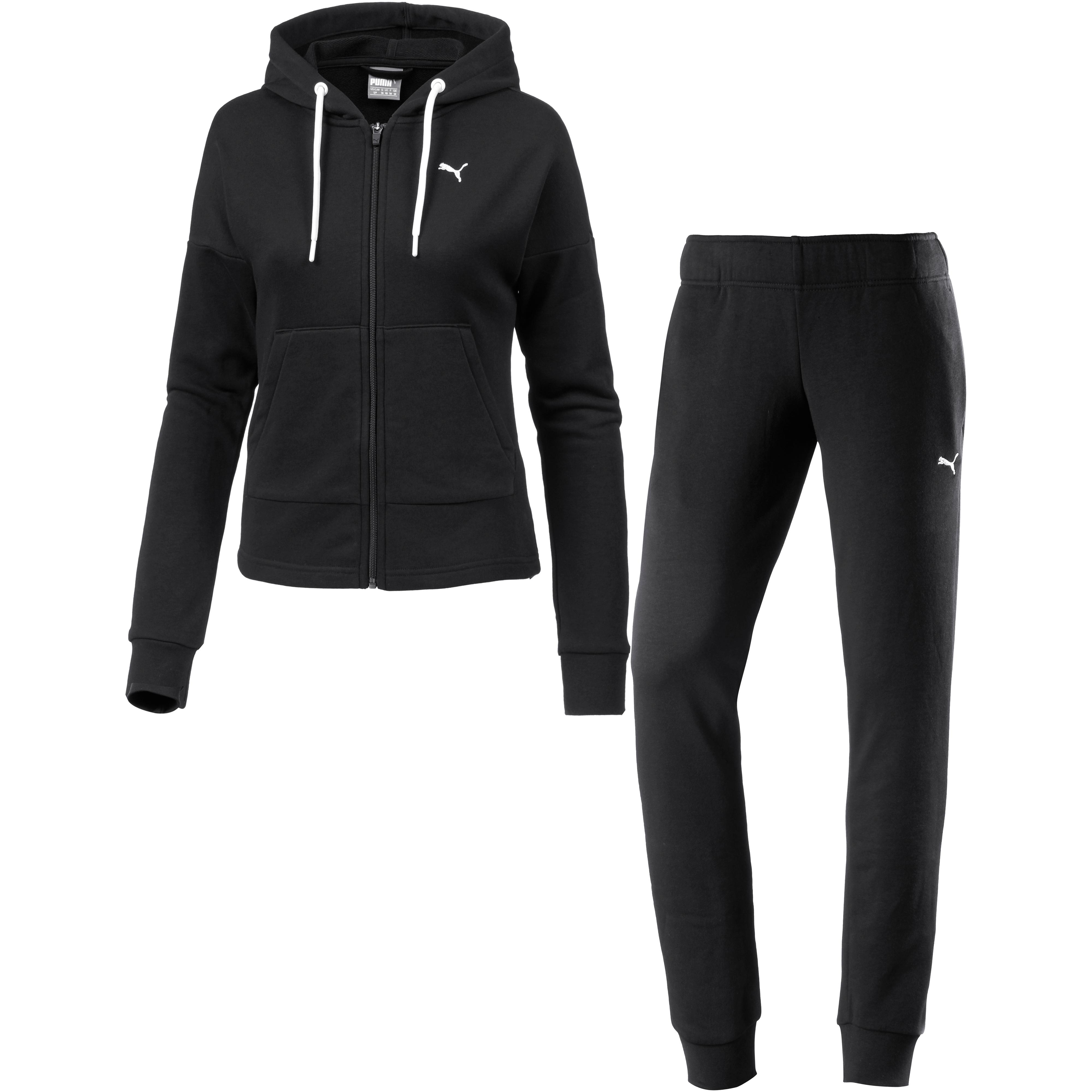 PUMA Classic Trainingsanzug Damen cotton black-puma black im Online Shop von SportScheck kaufen PUMA Classic Trainingsanzug Damen cotton black-puma black im Online Shop von SportScheck kaufen