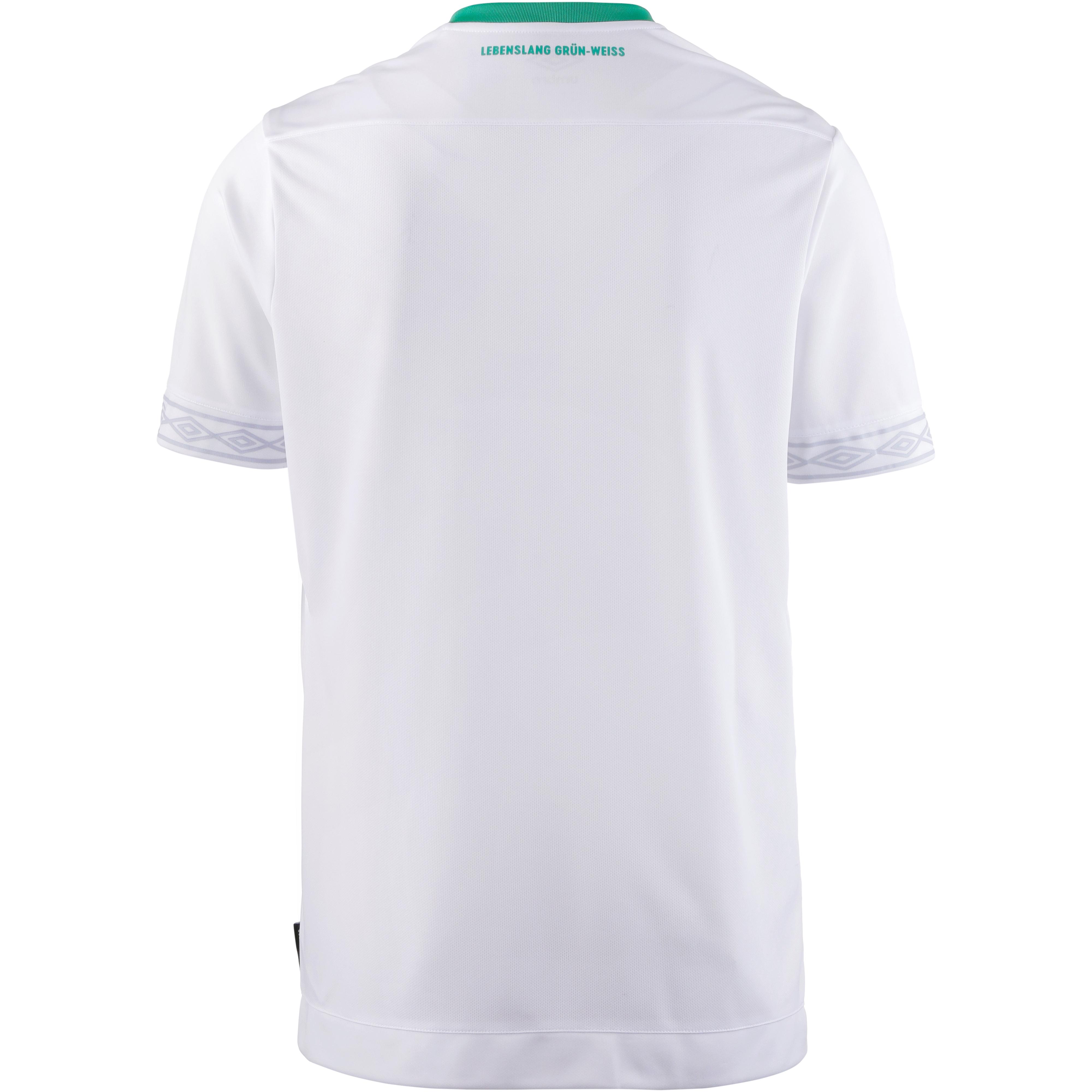 Umbro Werder Bremen 18 19 3rd Fussballtrikot Herren Brilliant White Golf Green Im Online Shop Von Sportscheck Kaufen