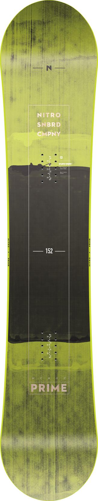 Nitro Snowboards Prime All-Mountain Board Herren gelb