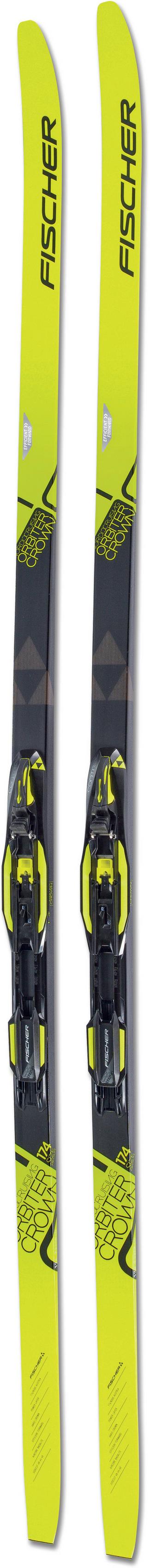 Fischer ORBITER EF SET / BDG CONTROL STEP IFP Langlaufski Klassik schwarz/gelb