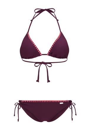 Buffalo Bikini Set Damen aubergine