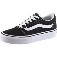 Vans Ward Platform Sneaker Damen black-white