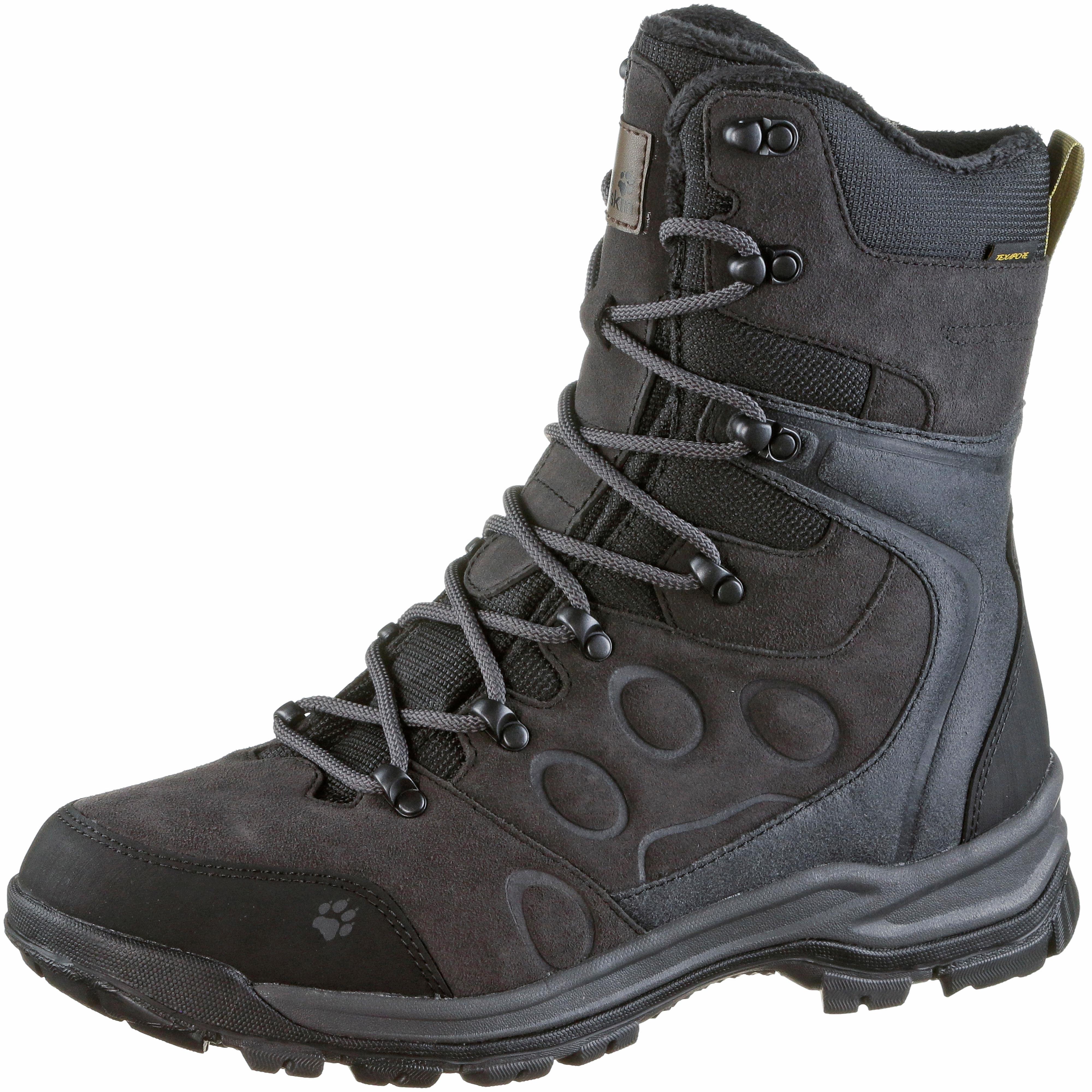 Jack Wolfskin GLACIER BAY TEXAPORE HIGH Winterschuhe Herren phantom im Online Shop von 