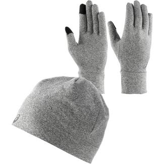 ASICS Essential Set M&uuml;tze und Handschuhe Herren carbon