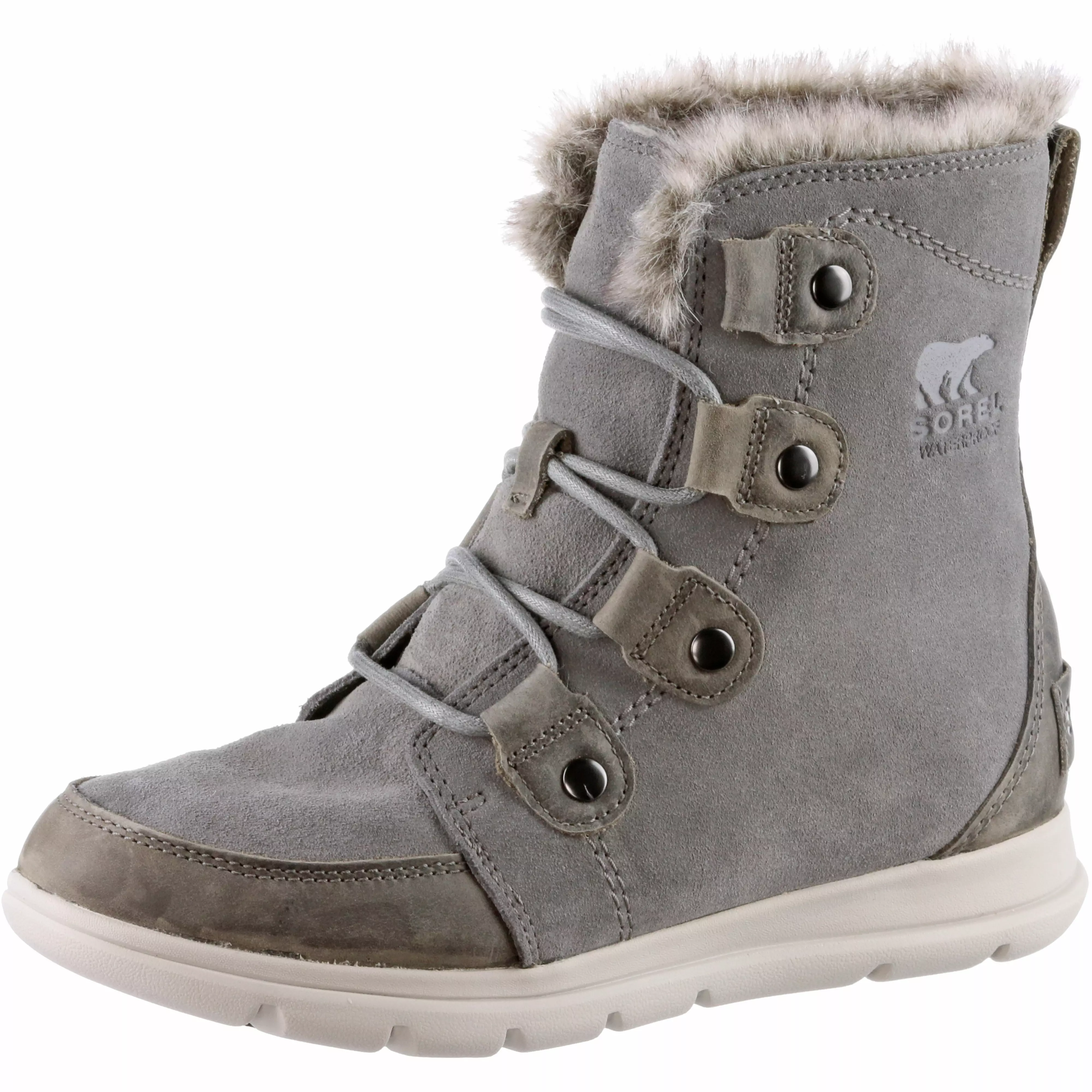 Sorel Explorer Joan Winterschuhe Damen Quarry Black Im Online Shop Von Sportscheck Kaufen