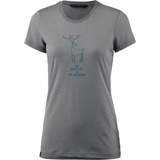 SALEWA DEER DRI-REL Funktionsshirt Damen grey melange